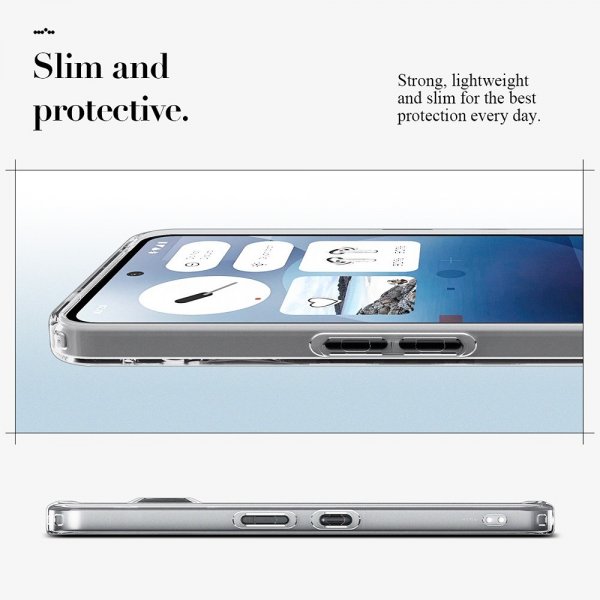 Spigen Nothing Phone (3a) Skal Ultra Hybrid Space Crystal