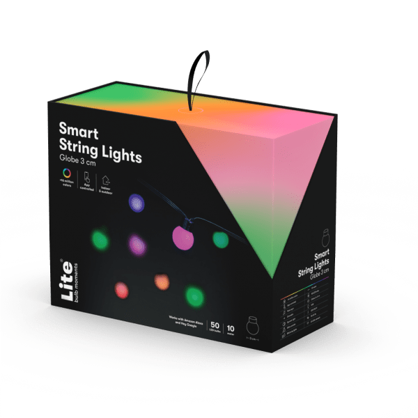 Lite bulb moments Smart String Lights - Globe 3 cm