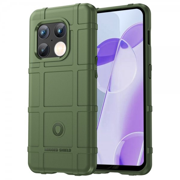 OnePlus 10 Pro Skal Rutmönster Grön
