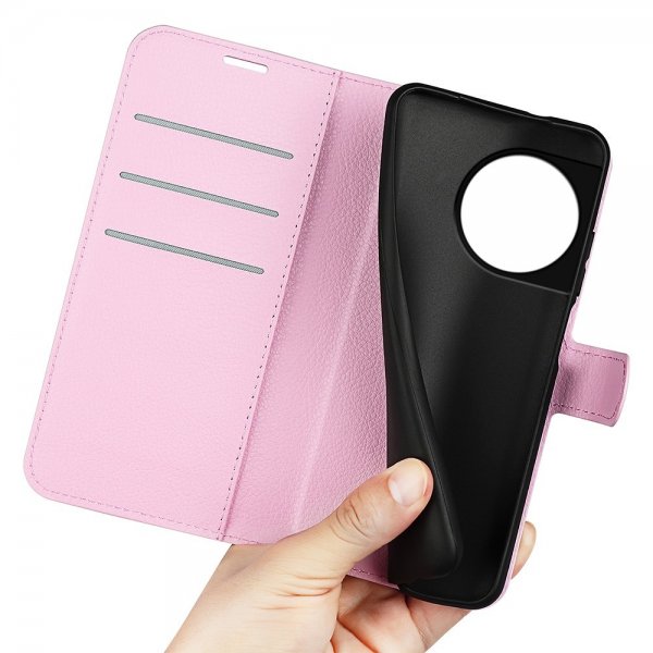 OnePlus 11 Fodral Litchi Rosa