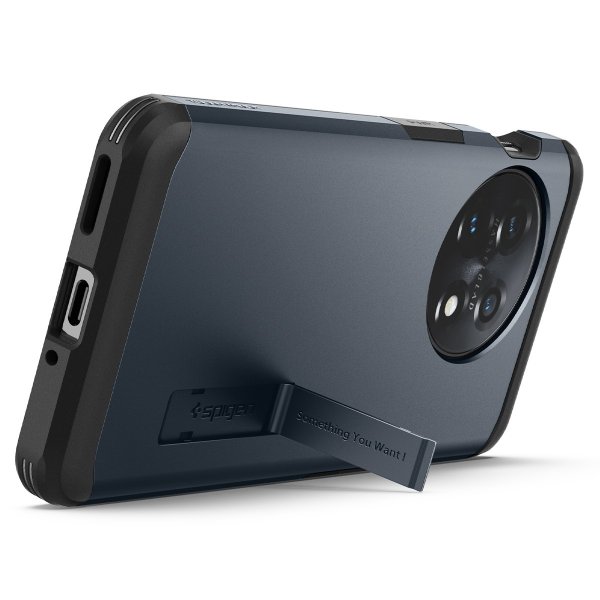 Spigen OnePlus 11 Skal Tough Armor Metal Slate