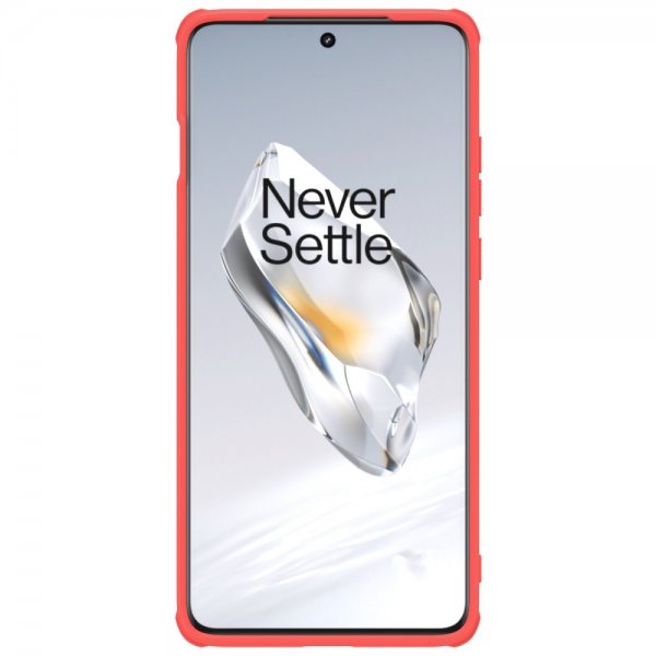 Nillkin OnePlus 12 Skal Super Frosted Shield Pro Röd