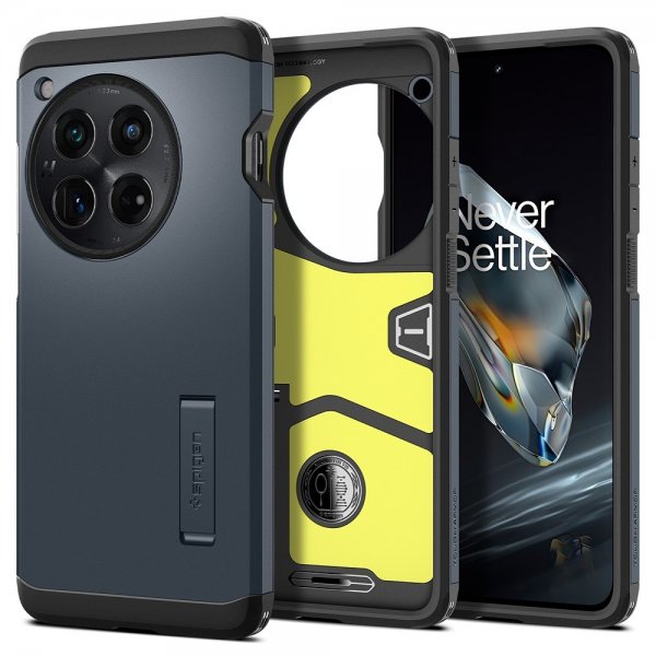 Spigen OnePlus 12 Skal Tough Armor Metal Slate