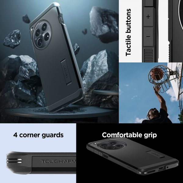 Spigen OnePlus 12 Skal Tough Armor Svart