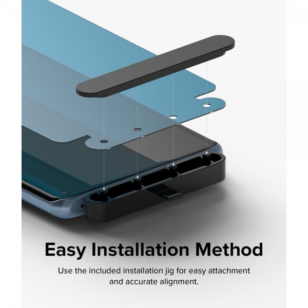 Ringke OnePlus 12R Skärmskydd Dual Easy Film 2-pack