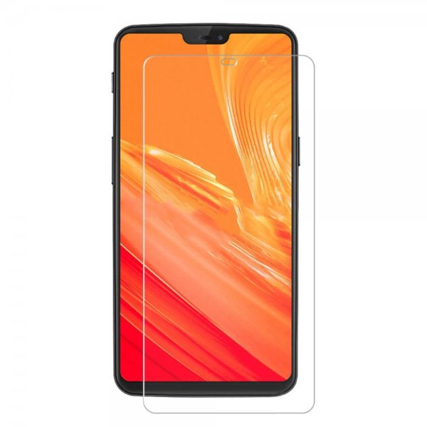 OnePlus 6 Skärmskydd i Härdat Glas Case Friendly