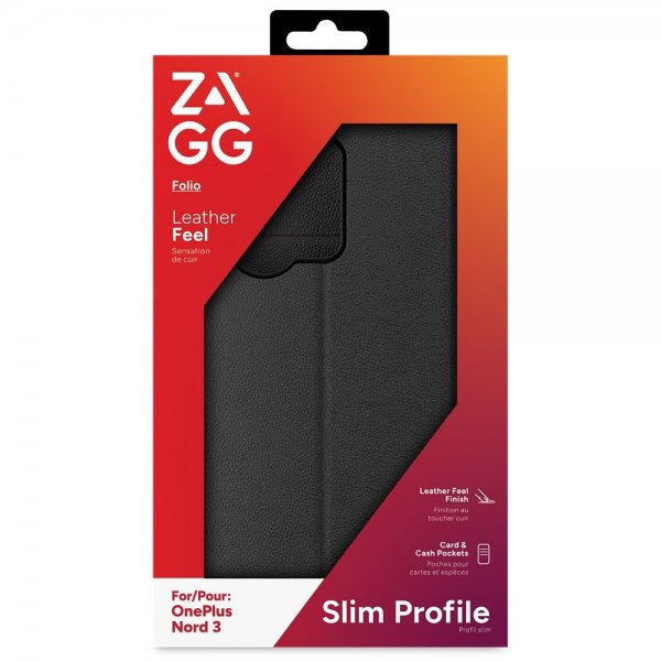 ZAGG OnePlus Nord 3 Fodral Folio Svart