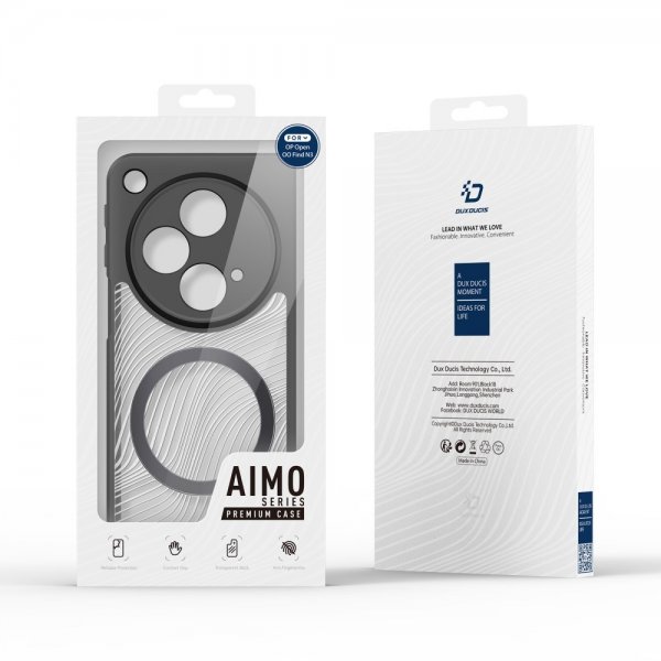 Dux Ducis OnePlus Open Skal Aimo Series MagSafe Svart