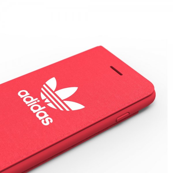 Adidas iPhone 6/6S/7/8/SE Fodral OR Booklet Case ADICOLOR SS18 Röd