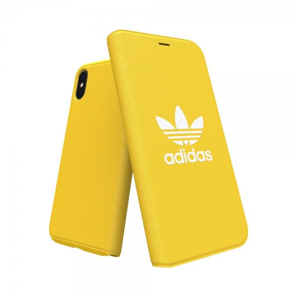 Adidas iPhone X/Xs Fodral OR Booklet Case ADICOLOR SS18 Gul