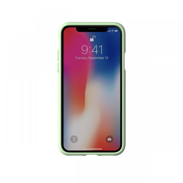 Adidas iPhone X/Xs Skal OR Moulded Case Canvas FW18 Clear Mint