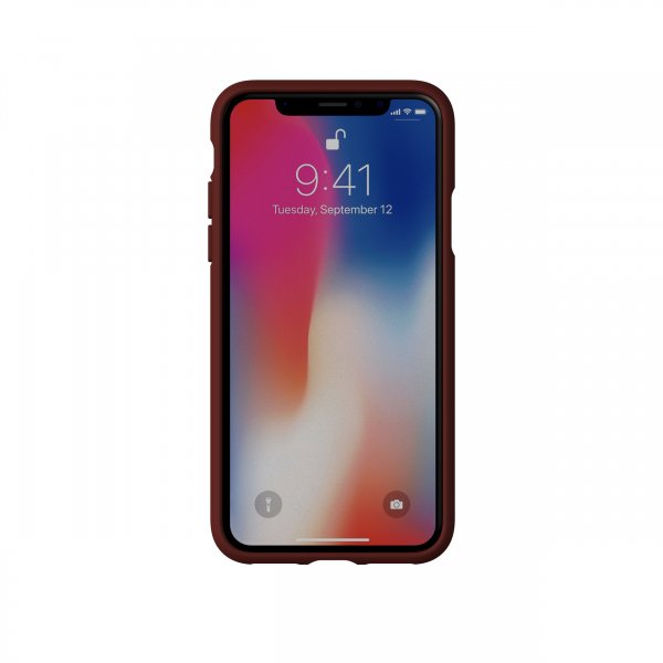 Adidas iPhone X/Xs Skal OR Trefoil Snap Case Canvas FW18 Maroon