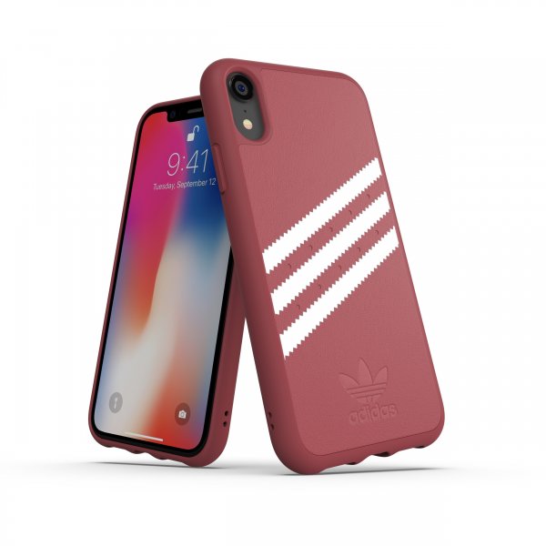 Adidas iPhone Xr Skal OR Moulded Case Suede FW18 Dusty Pink