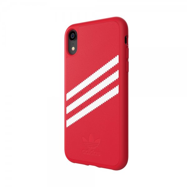 Adidas iPhone Xr Skal OR Moulded Case Suede FW18 Scarlet