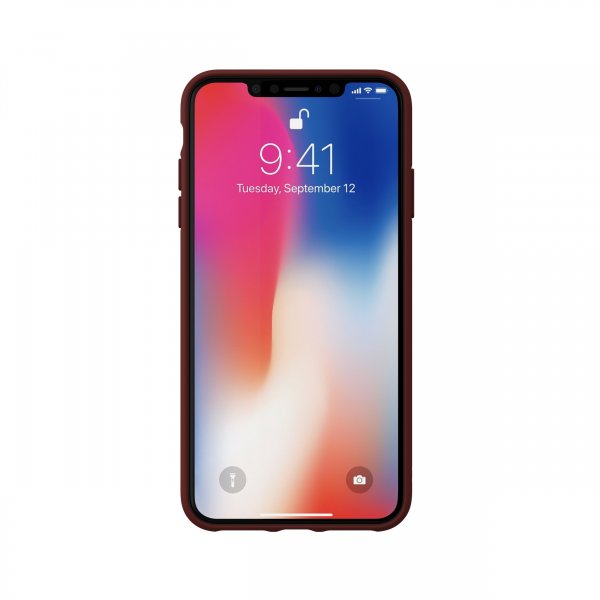 Adidas iPhone Xs Max Skal OR Moulded Case Canvas FW18 Maroon