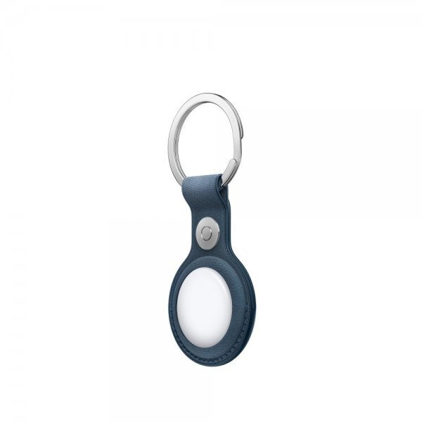 Apple Original AirTag Hållare FineWoven Nyckelring Stillahavsblå
