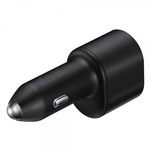 Samsung Original Billaddare Super Fast Dual Car Charger 45W Svart