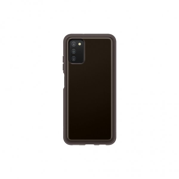 Samsung Original Galaxy A03s Skal Soft Clear Cover Svart