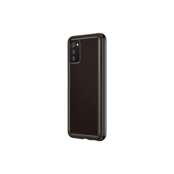 Samsung Original Galaxy A03s Skal Soft Clear Cover Svart