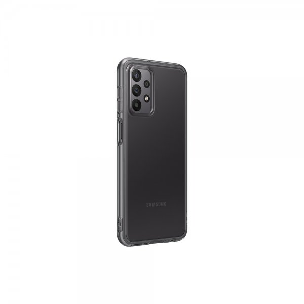 Samsung Original Galaxy A23 5G Skal Soft Clear Cover Svart