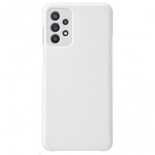 Samsung Original Galaxy A32 5G Fodral Smart S View Wallet Cover Vit