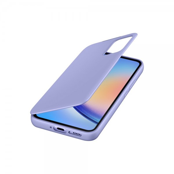 Samsung Original Galaxy A34 5G Fodral Smart View Wallet Case Blueberry