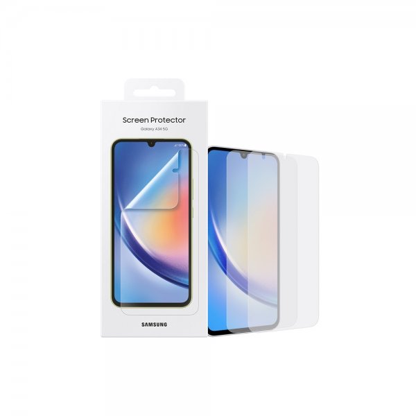 Samsung Original Galaxy A34 5G Skärmskydd Screen Protector 2-pack