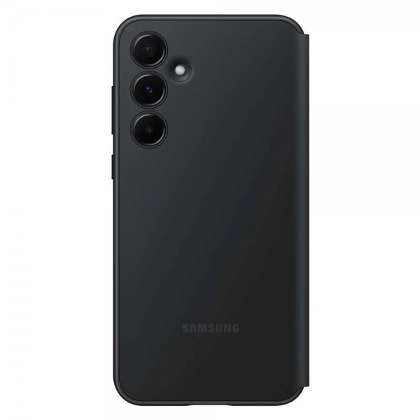 Samsung Original Galaxy A55 Fodral Smart View Wallet Case Svart