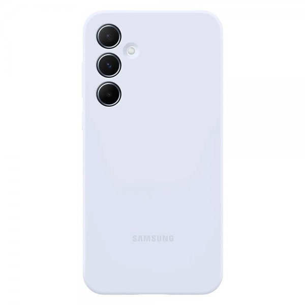 Samsung Original Galaxy A55 Skal Silicone Case Blå