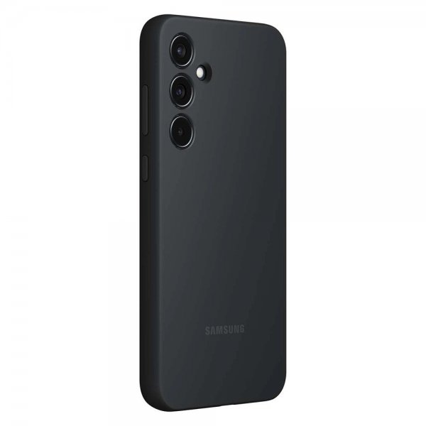 Samsung Original Galaxy A55 Skal Silicone Case Svart