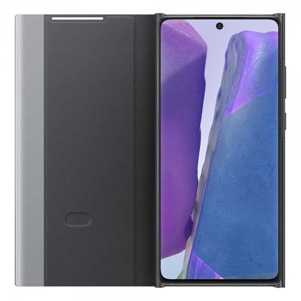 Samsung Original Galaxy Note 20 Fodral Clear View Cover Svart