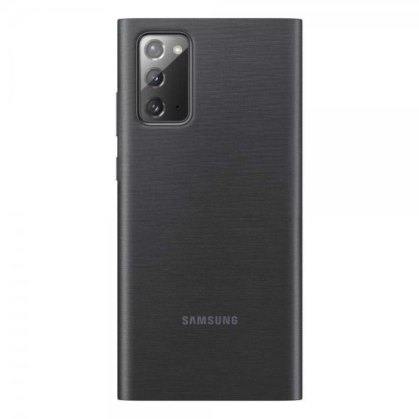 Samsung Original Galaxy Note 20 Fodral Clear View Cover Svart