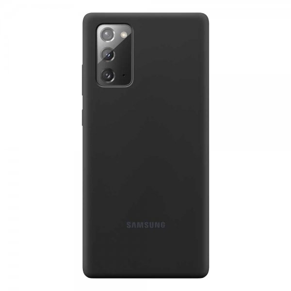Samsung Original Galaxy Note 20 Skal Silicone Cover Svart
