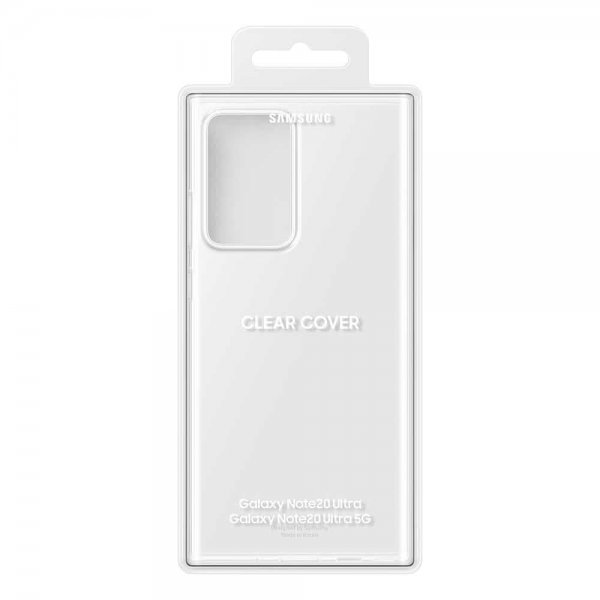 Samsung Original Galaxy Note 20 Ultra Skal Clear Cover Transparent