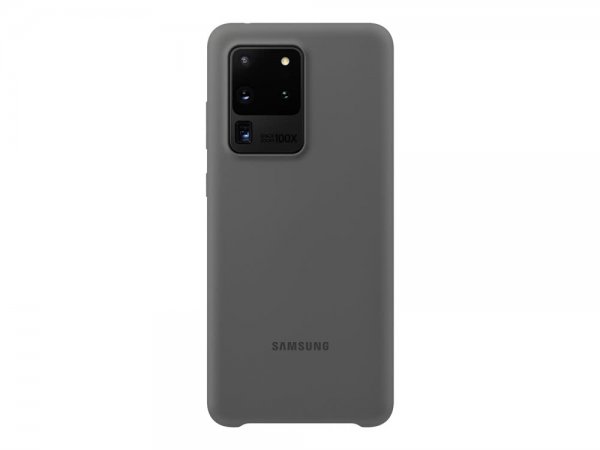 Samsung Original Galaxy S20 Ultra Skal Silicone Cover Grå