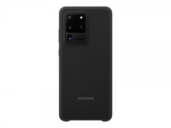 Samsung Original Galaxy S20 Ultra Skal Silicone Cover Svart