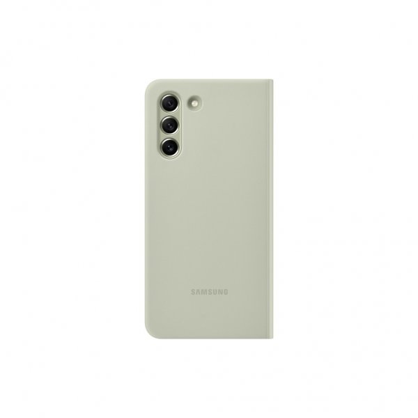 Samsung Original Galaxy S21 FE Fodral Smart Clear View Cover Olive Green