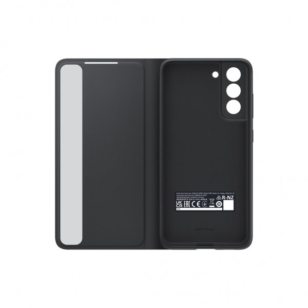 Samsung Original Galaxy S21 FE Fodral Smart Clear View Cover Svart