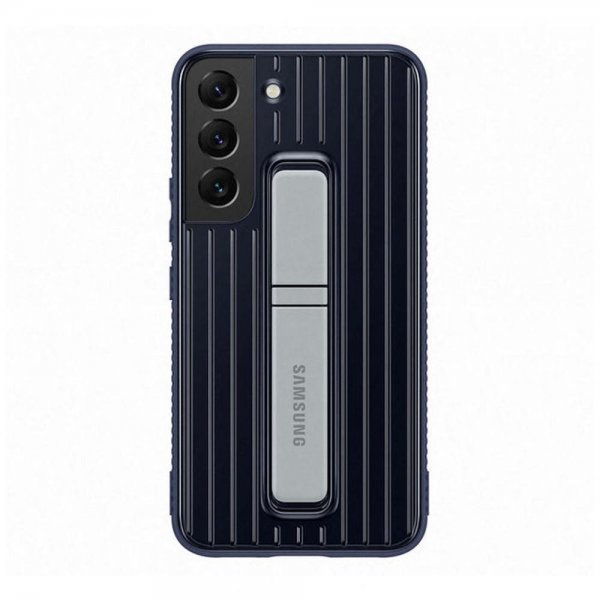Samsung Original Galaxy S22 Plus Skal Protective Standing Cover Navy