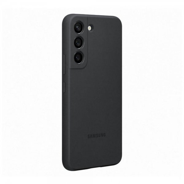 Samsung Original Galaxy S22 Plus Skal Silicone Cover Svart