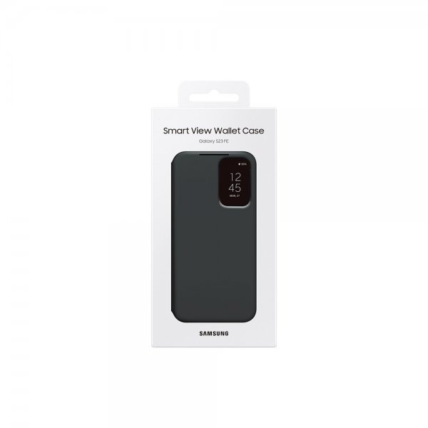 Samsung Original Galaxy S23 FE Fodral Smart View Wallet Case Svart