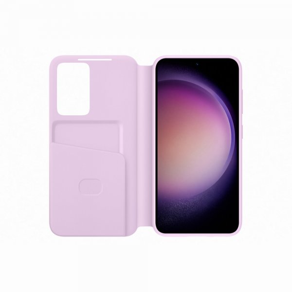 Samsung Original Galaxy S23 Fodral Smart View Wallet Case Lavender