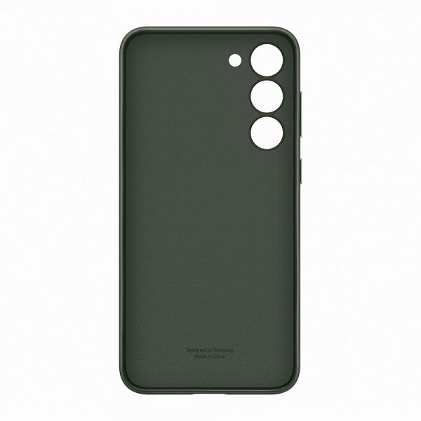 Samsung Original Galaxy S23 Plus Skal Leather Cover Grön