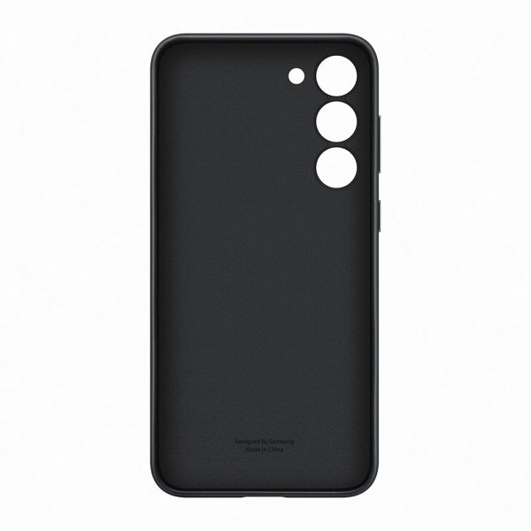 Samsung Original Galaxy S23 Plus Skal Leather Cover Svart