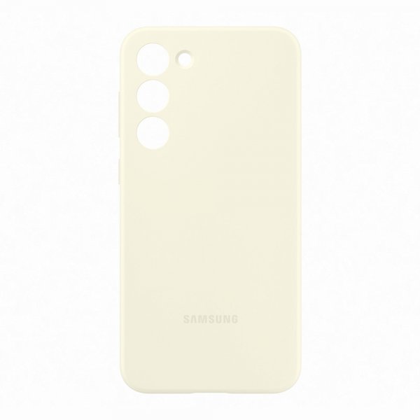 Samsung Original Galaxy S23 Plus Skal Silicone Cover Cotton