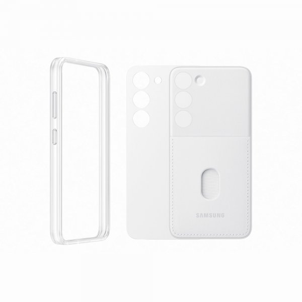 Samsung Original Galaxy S23 Skal Frame Case Vit