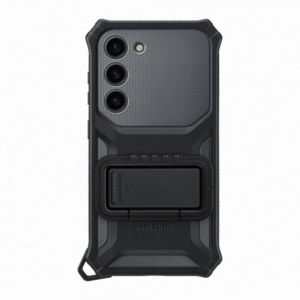 Samsung Original Galaxy S23 Skal Rugged Gadget Case Svart