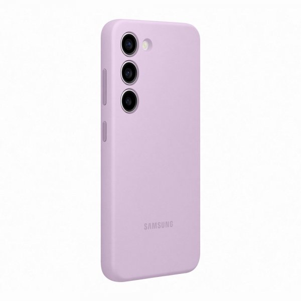 Samsung Original Galaxy S23 Skal Silicone Case Lavender