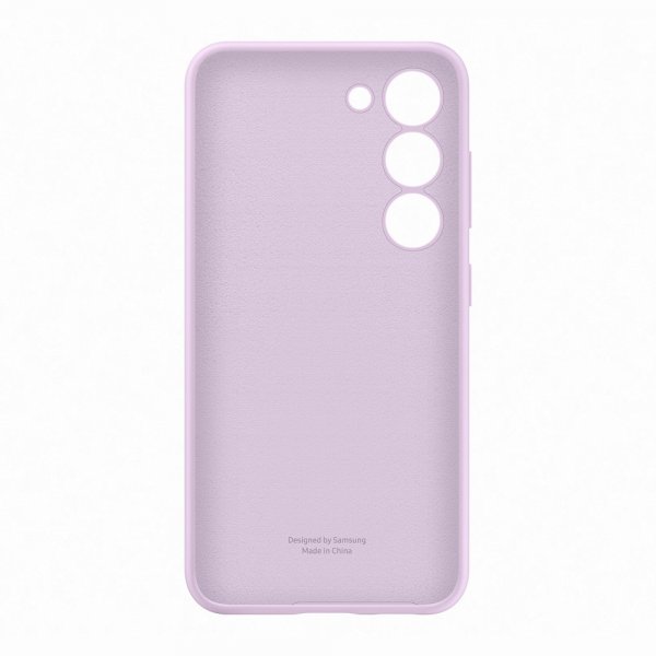 Samsung Original Galaxy S23 Skal Silicone Case Lavender