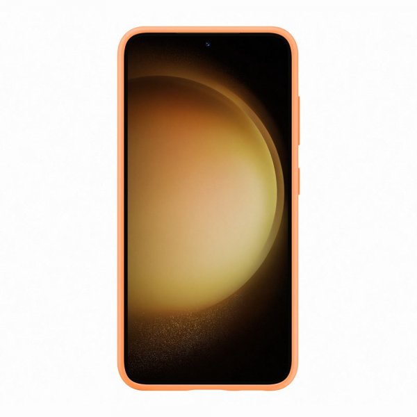 Samsung Original Galaxy S23 Skal Silicone Case Orange